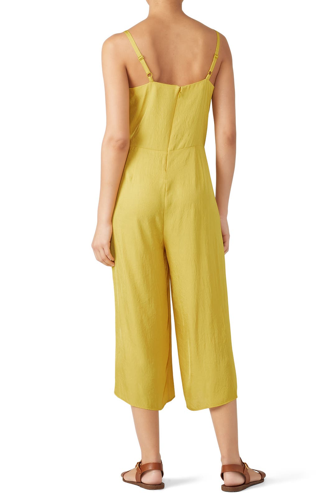 ロンパース・カバーオール house on the hill Jumpsuit yellow Vintage Beverly Hills Polo Club Sz S Romper Jumpsuit Yellow