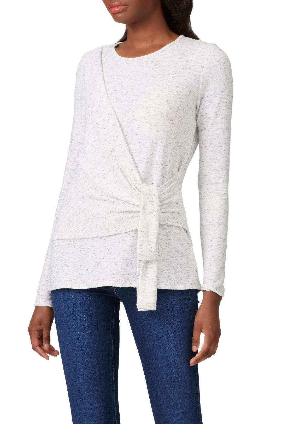 Drape Front Tie Top by Fifteen Twenty 2
