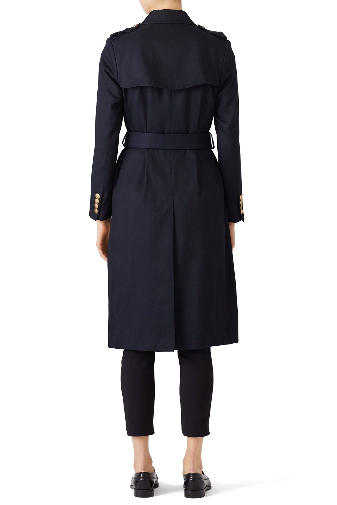 Navy Chic Trench Coat by The Kooples 2