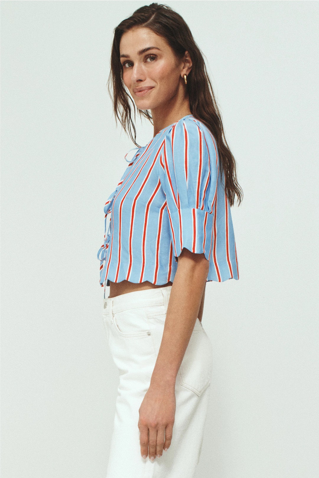 Striped calloped Top by Sister New York 2