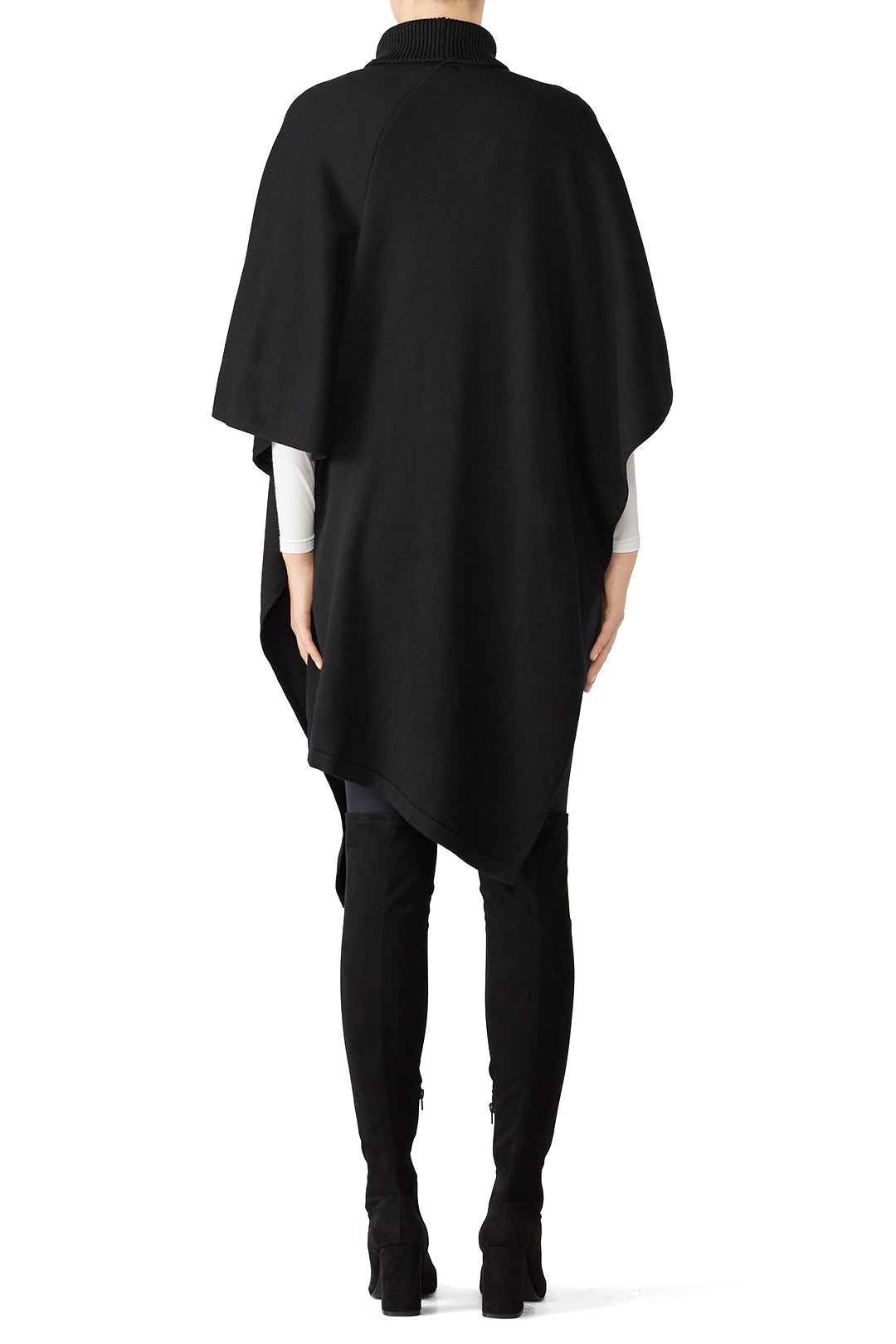 Black Poncho by Slate & Willow 2