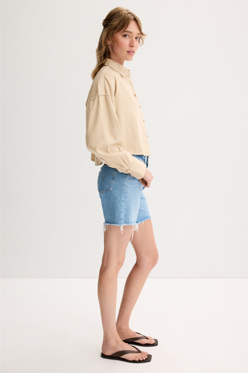 Cropped Ex-Boyfriend Shirt by Favorite Daughter - Photo 1