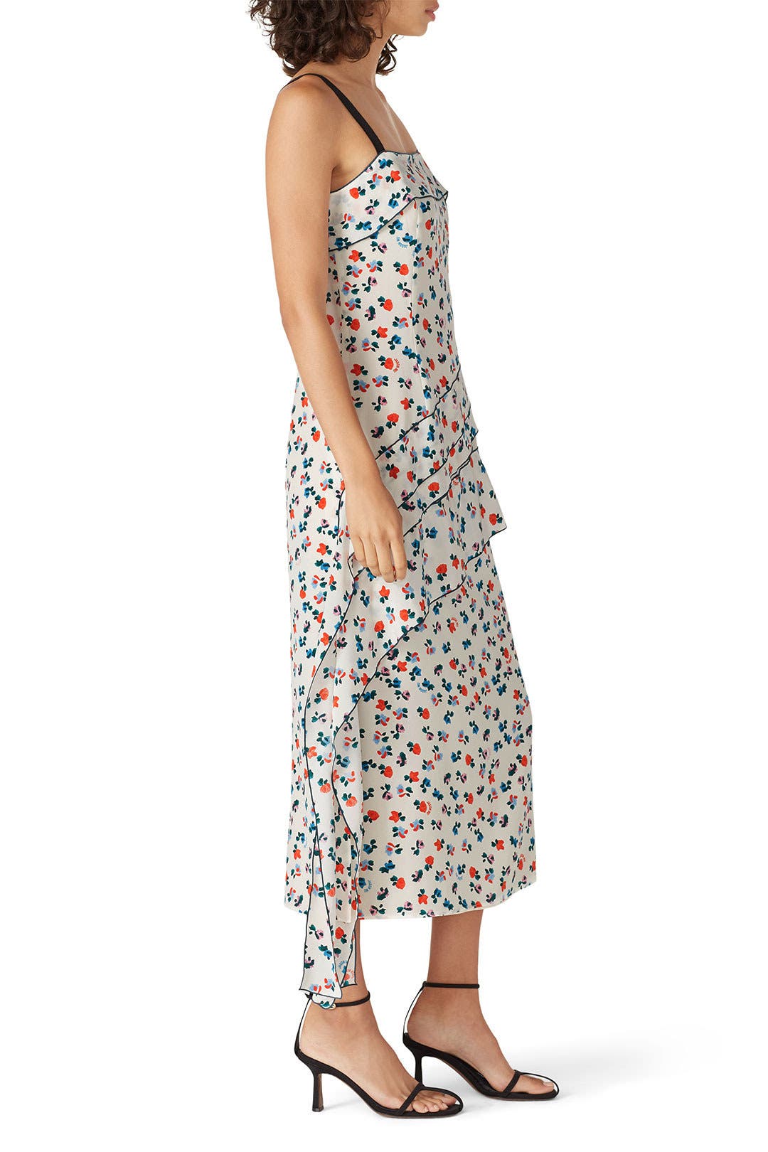 White Printed Dress by Jason Wu | Rent the Runway