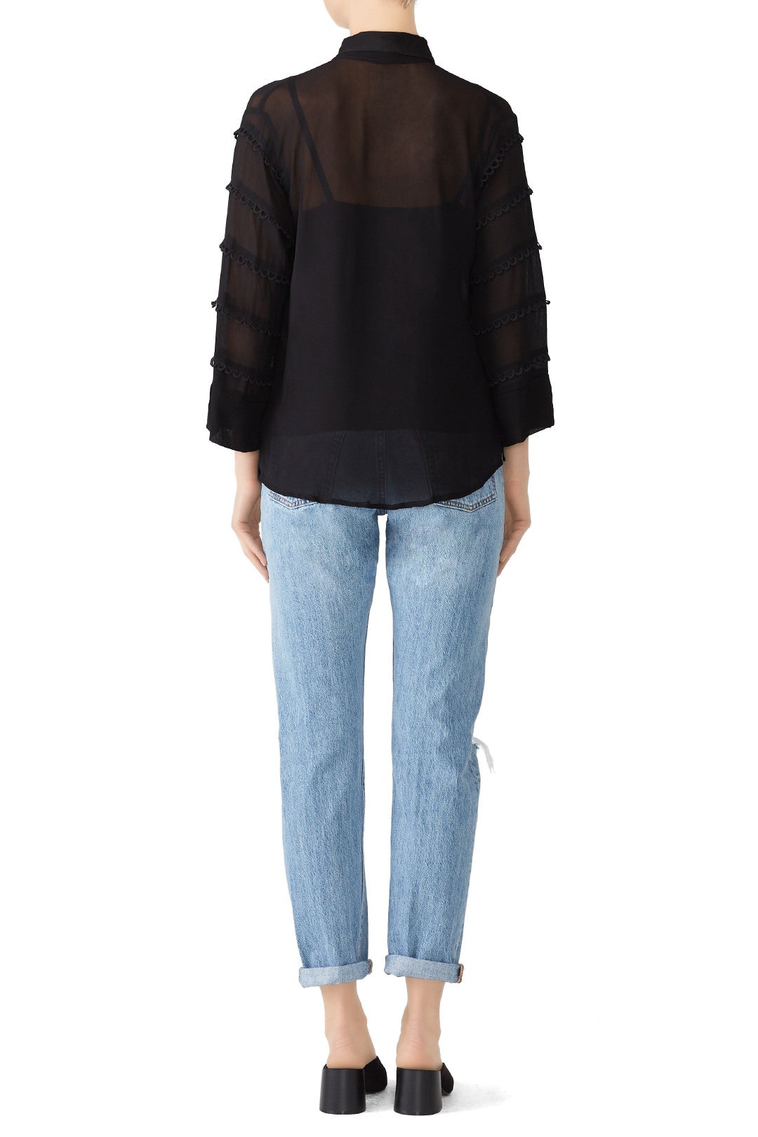 Sheer Autumn Blouse by Cleobella 2