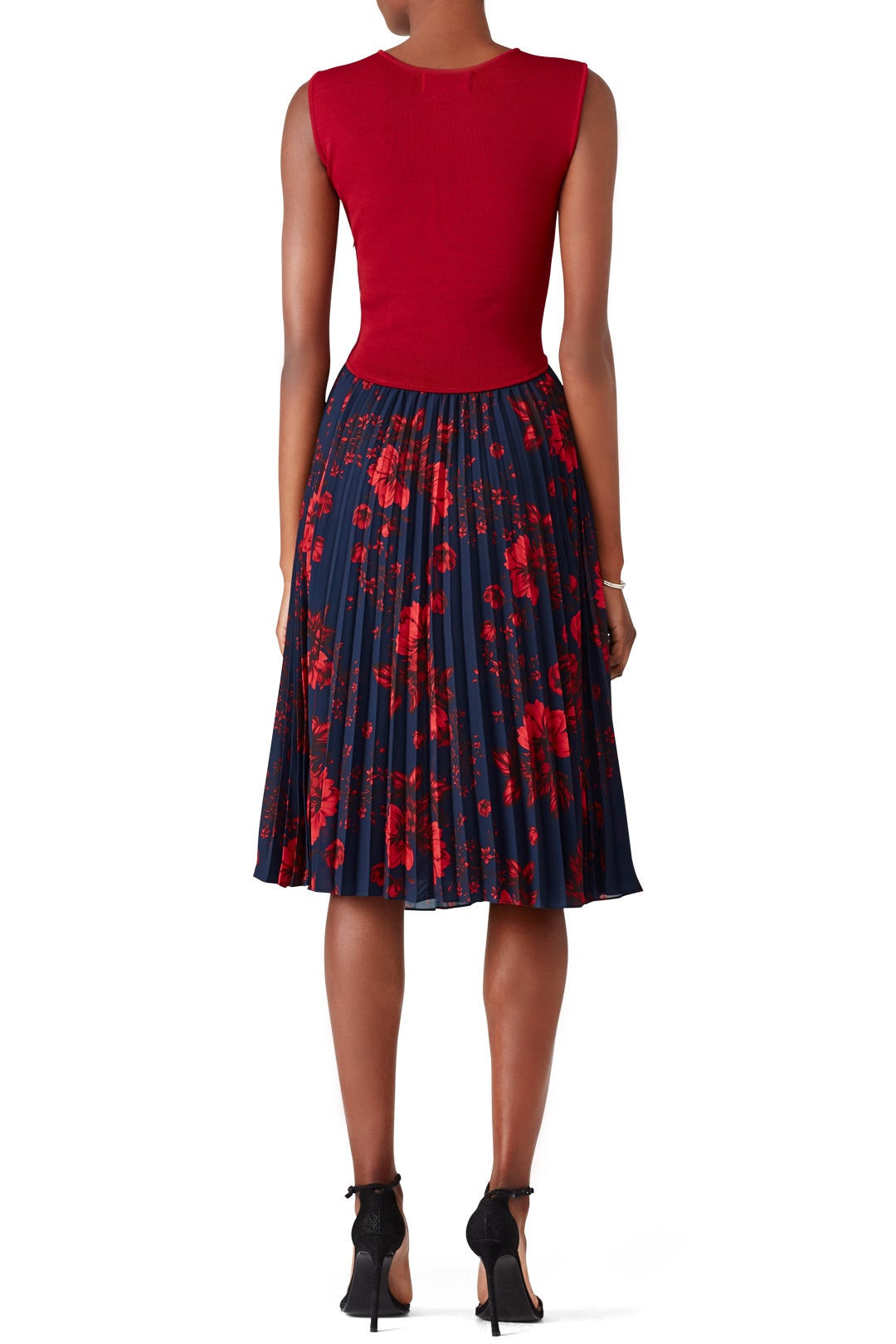 Crossover Pleated Dress by SACHIN BABI 2