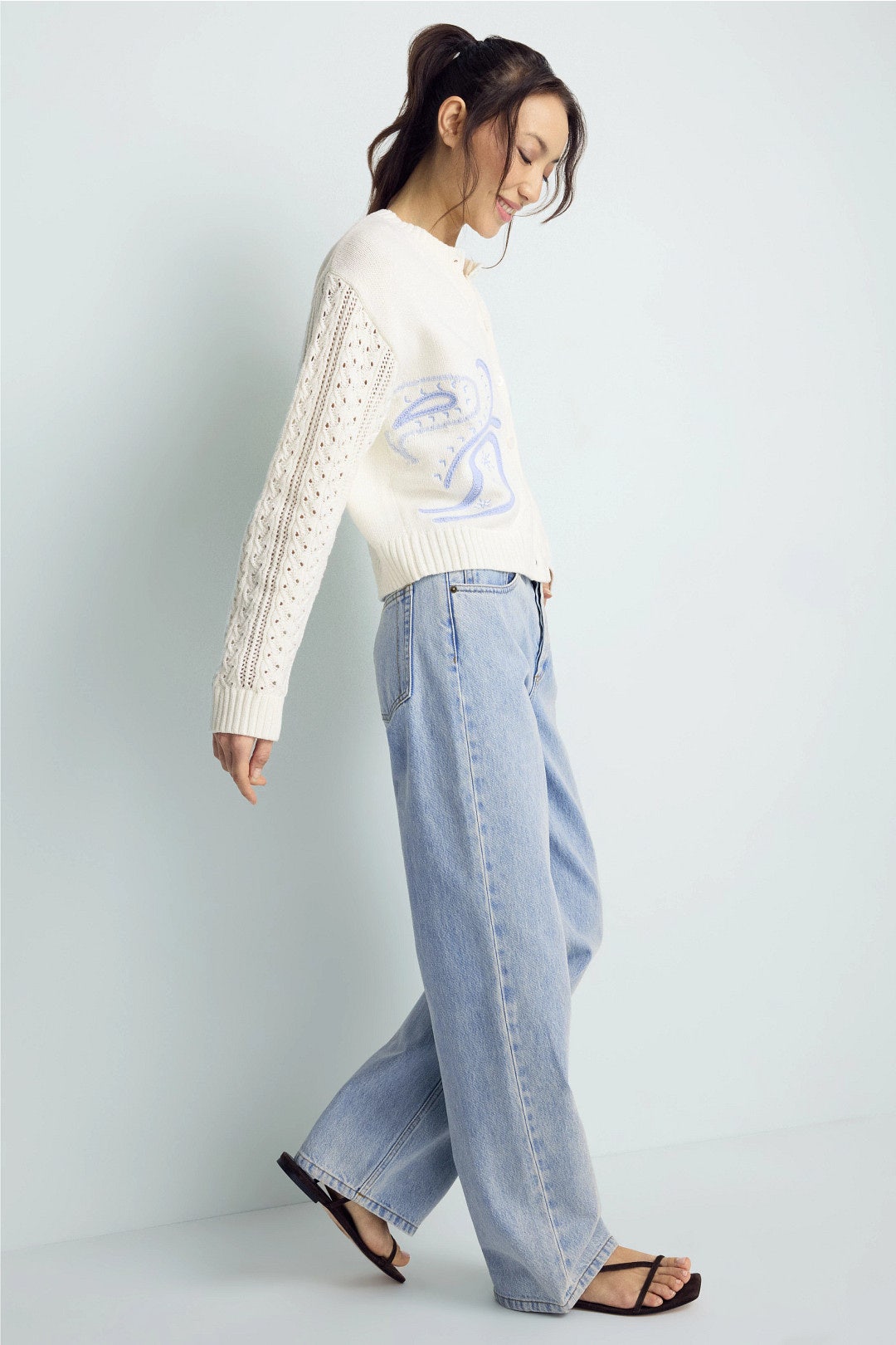 Gracie Jacquard Cardigan by Splendid 1