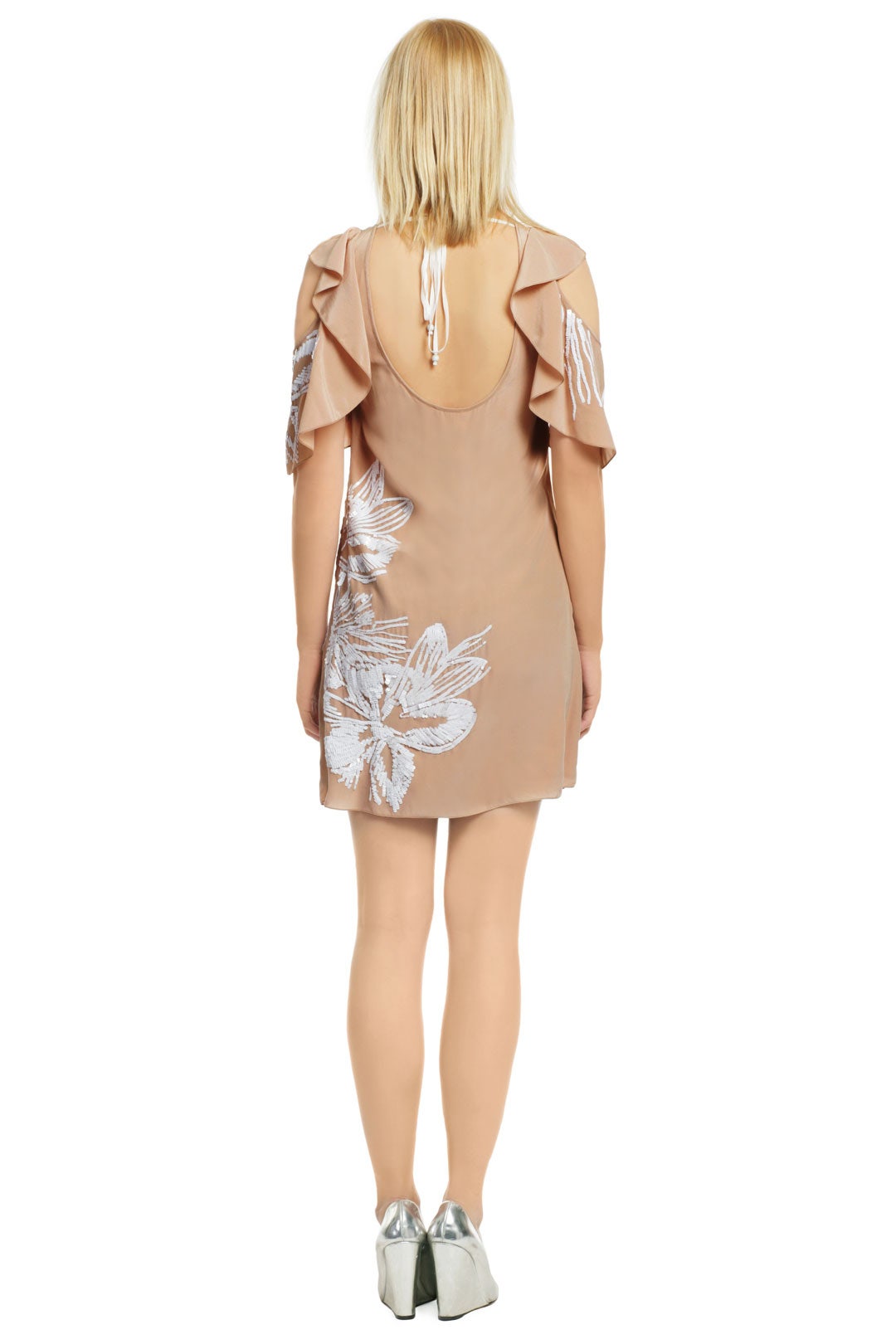 Angelic Tigerlily Beaded Shift by Tracy Reese 2