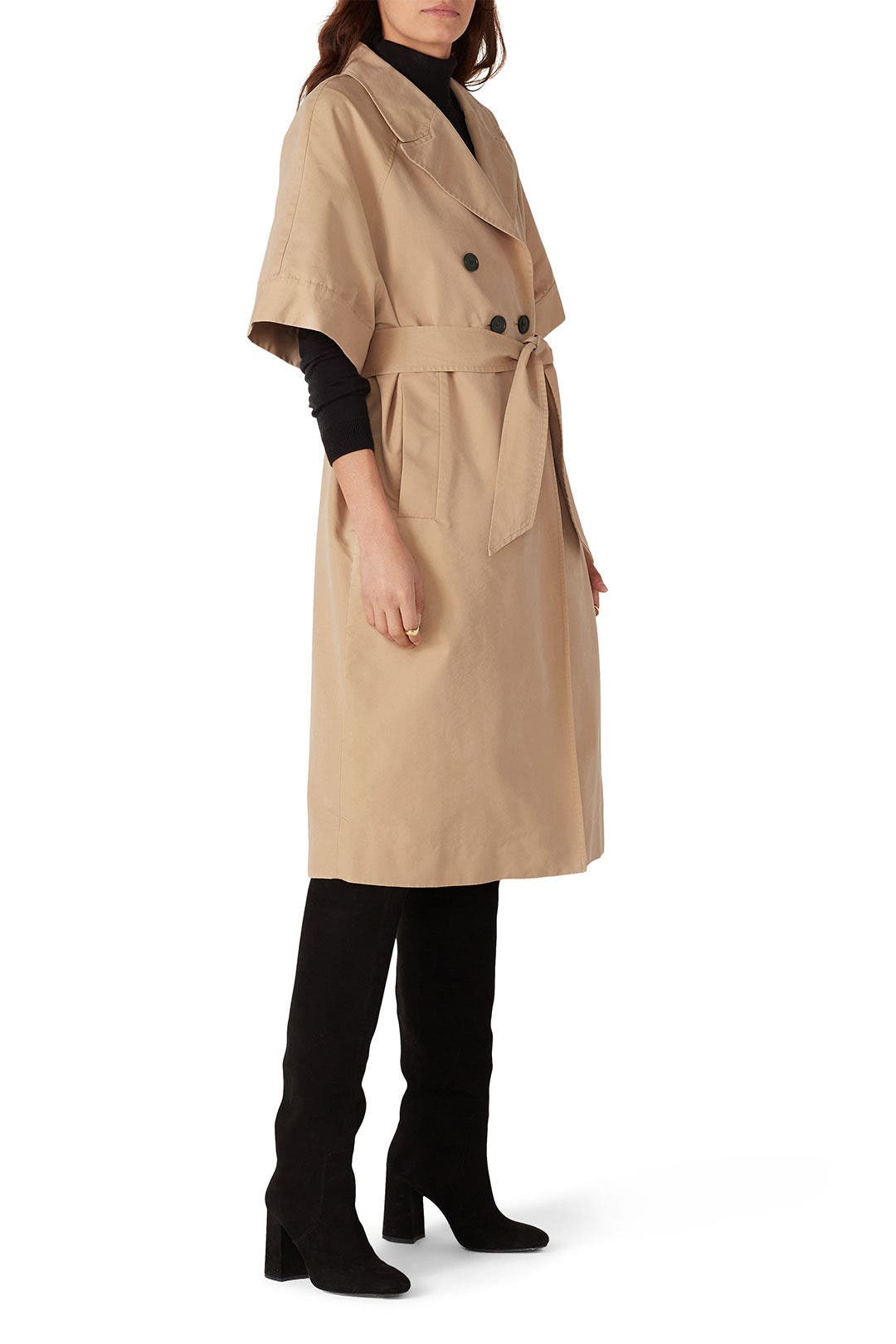 Devore Trench Coat by Baum und Pferdgarten 2