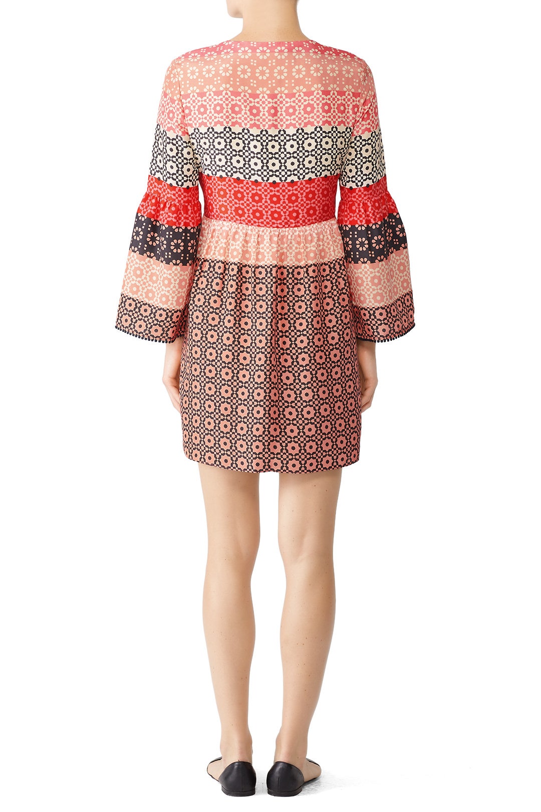 Carnation V-Neck Dress by Derek Lam 10 Crosby 2