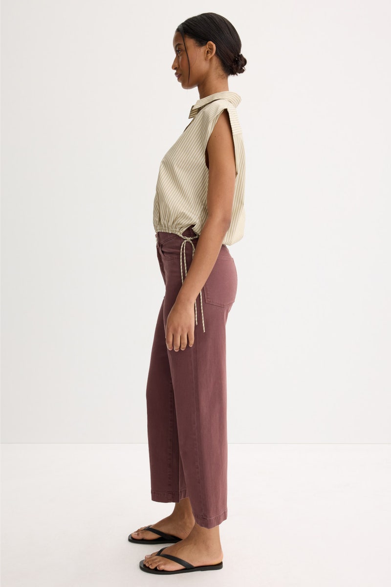 High Rise Ankle Hepburn Wide Leg Jeans by DL1961 - Photo 1