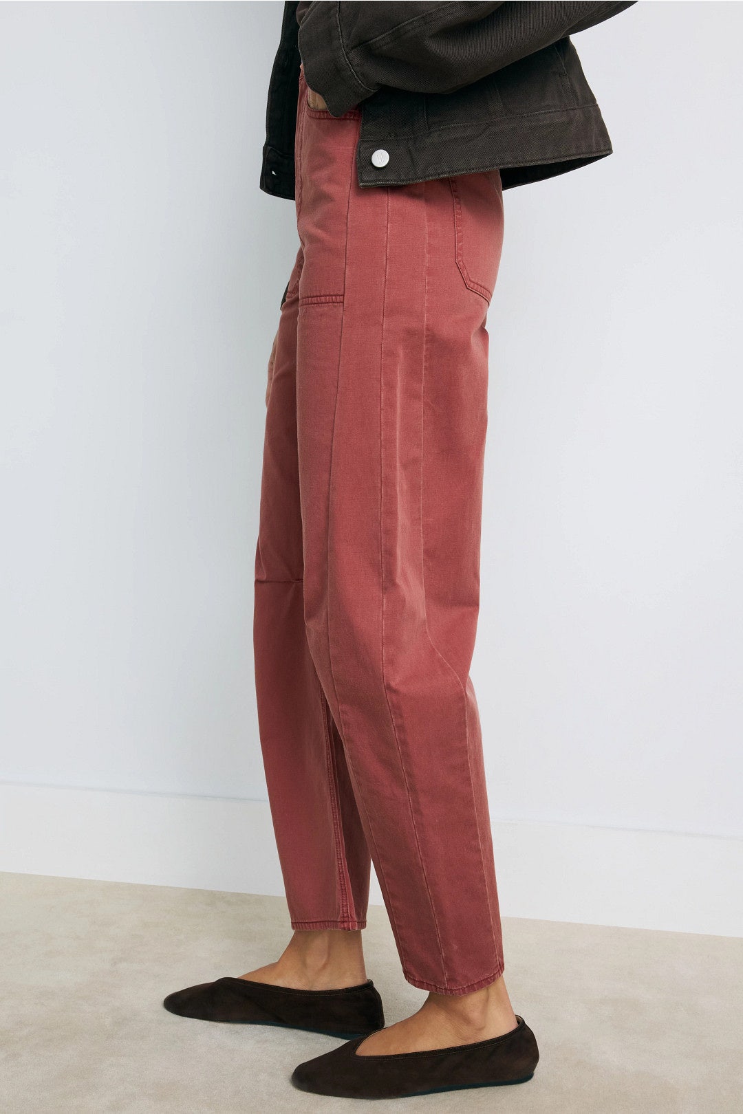 Sloan High Rise Barrel Leg Pants by Veronica Beard 1