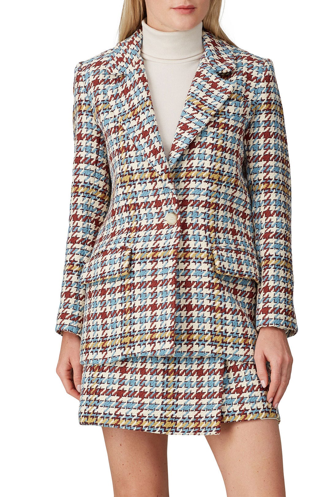 Plaid Milly Blazer by Waverly Grey 1