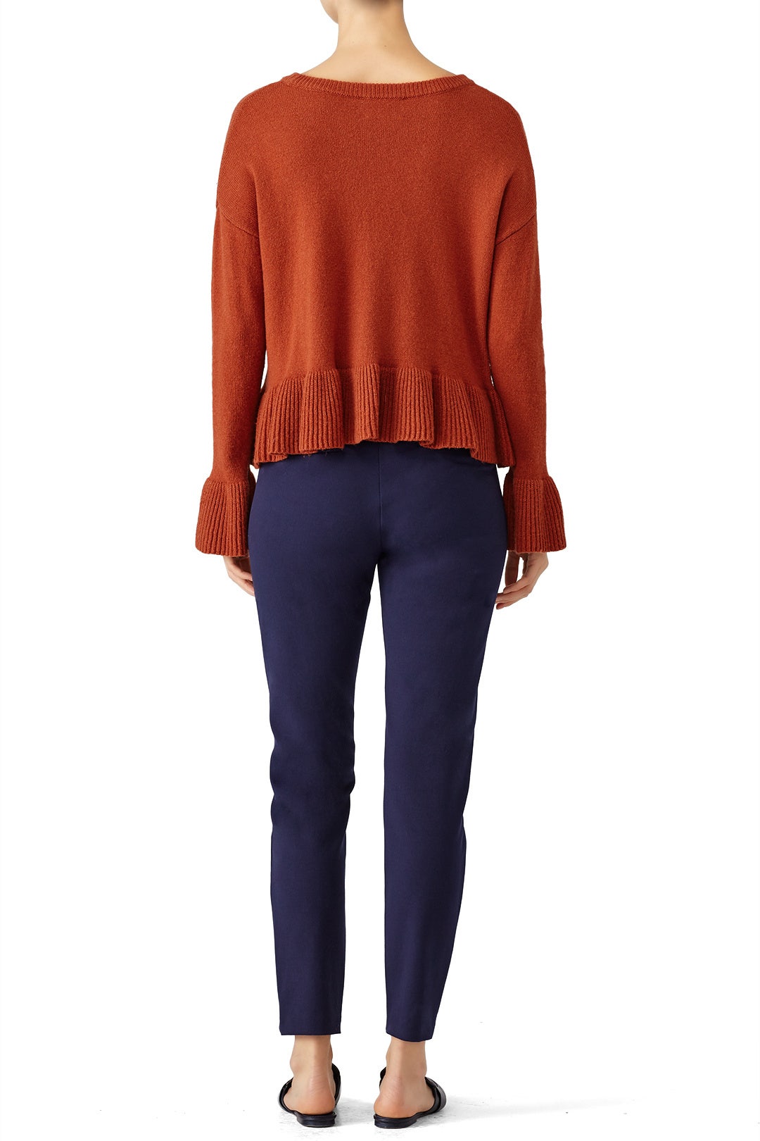 Rust Seren Sweater by Cinq à Sept 1