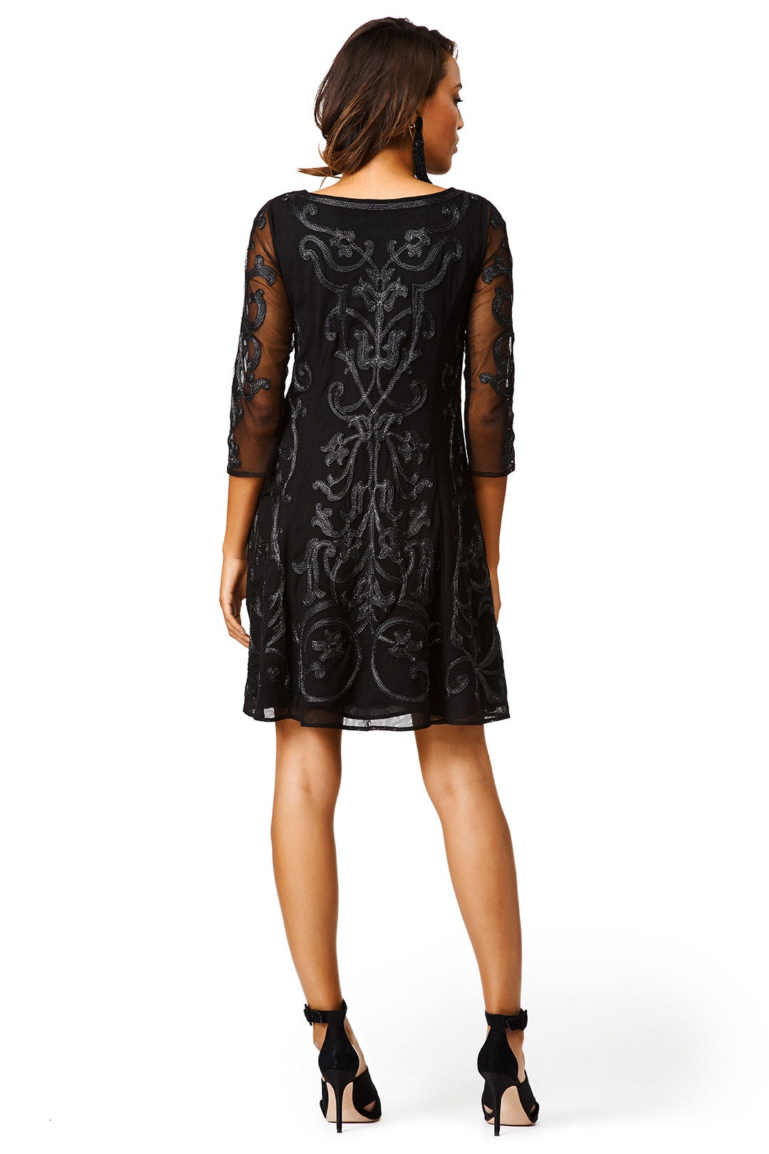 Black Frame Shift by Marchesa Voyage 1