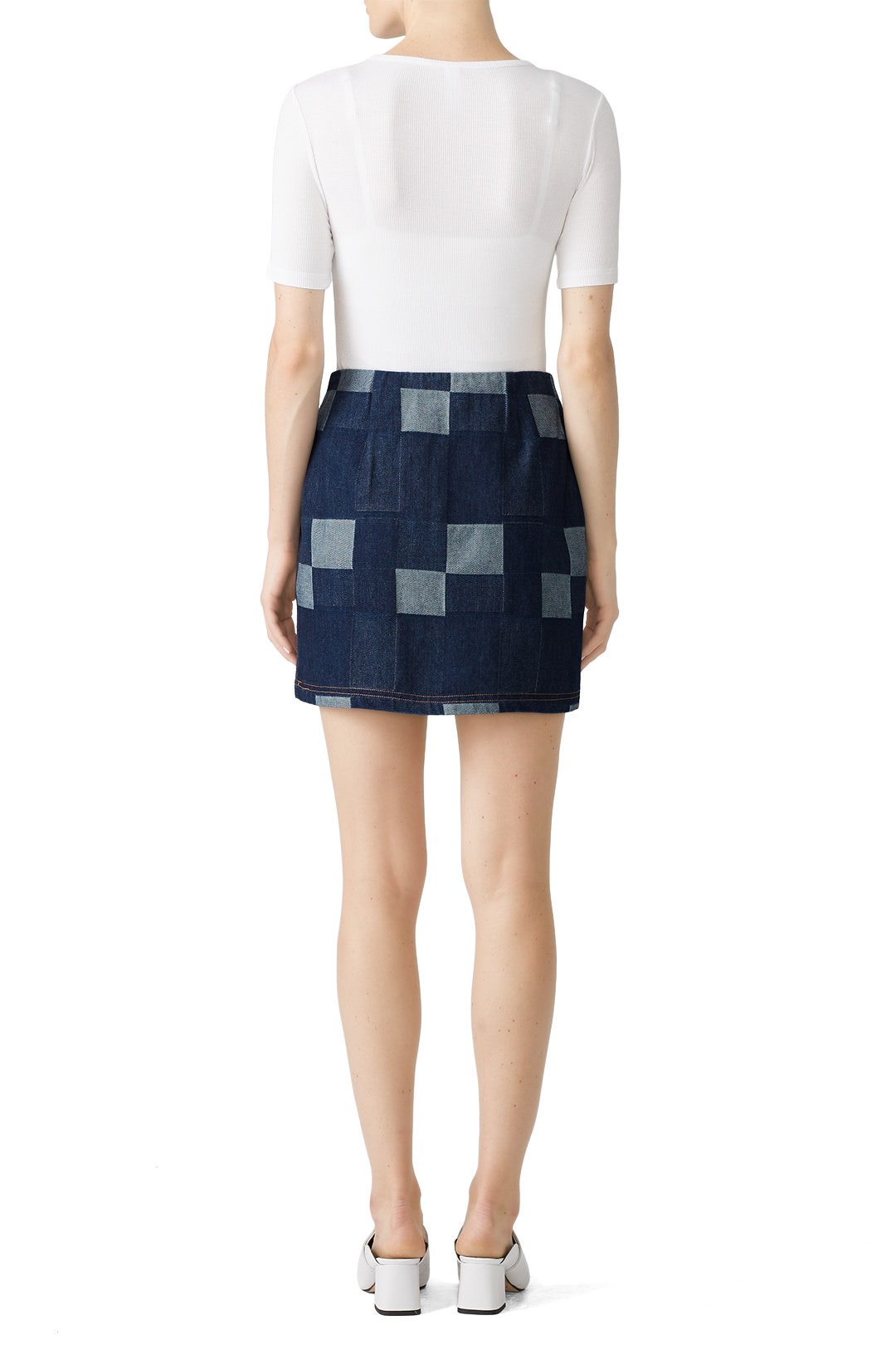 Denim Tab Skirt by Opening Ceremony 1