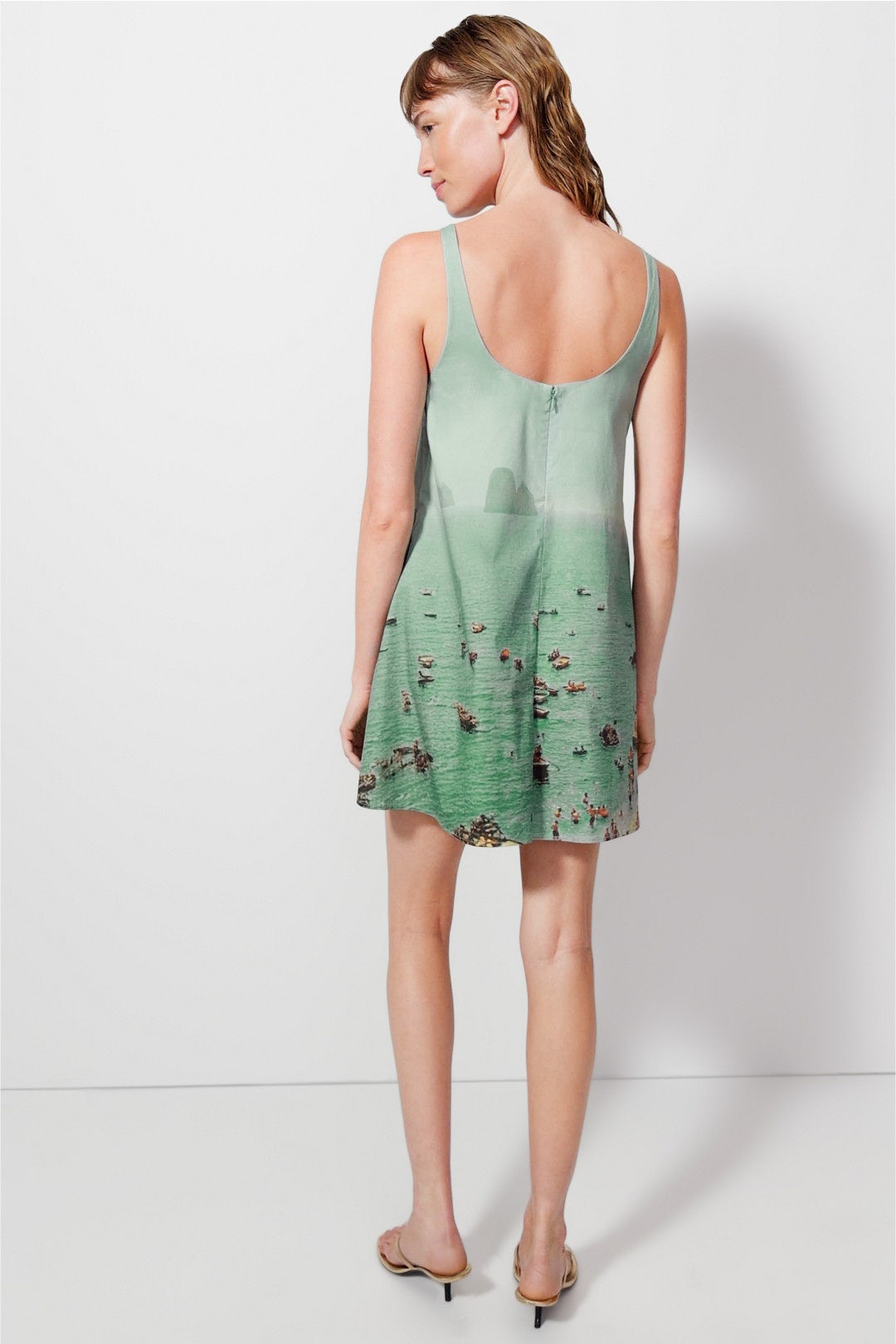 Brio Graphic Print Dress by Staud 2