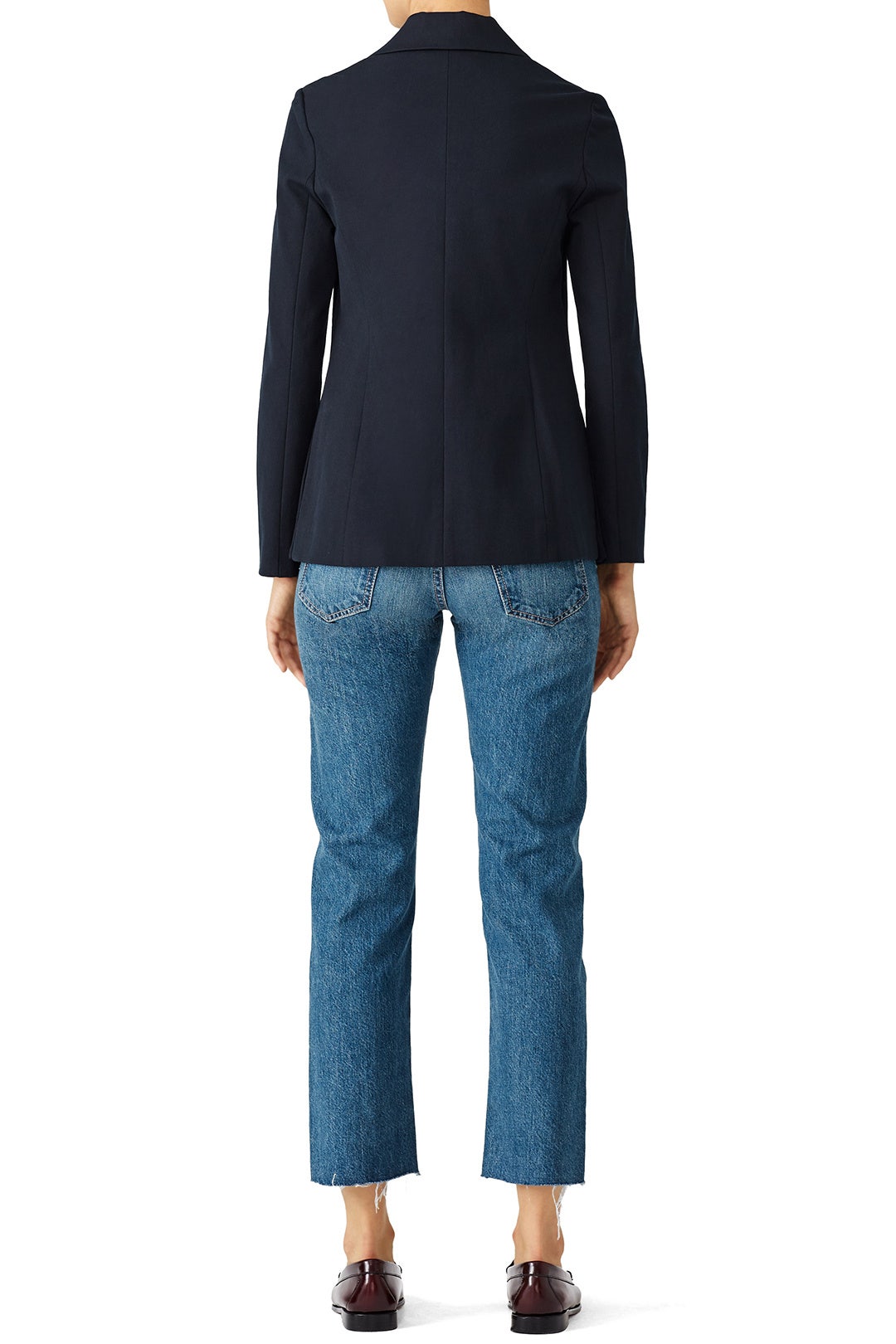 Blue Button Jacket by Derek Lam 10 Crosby 2