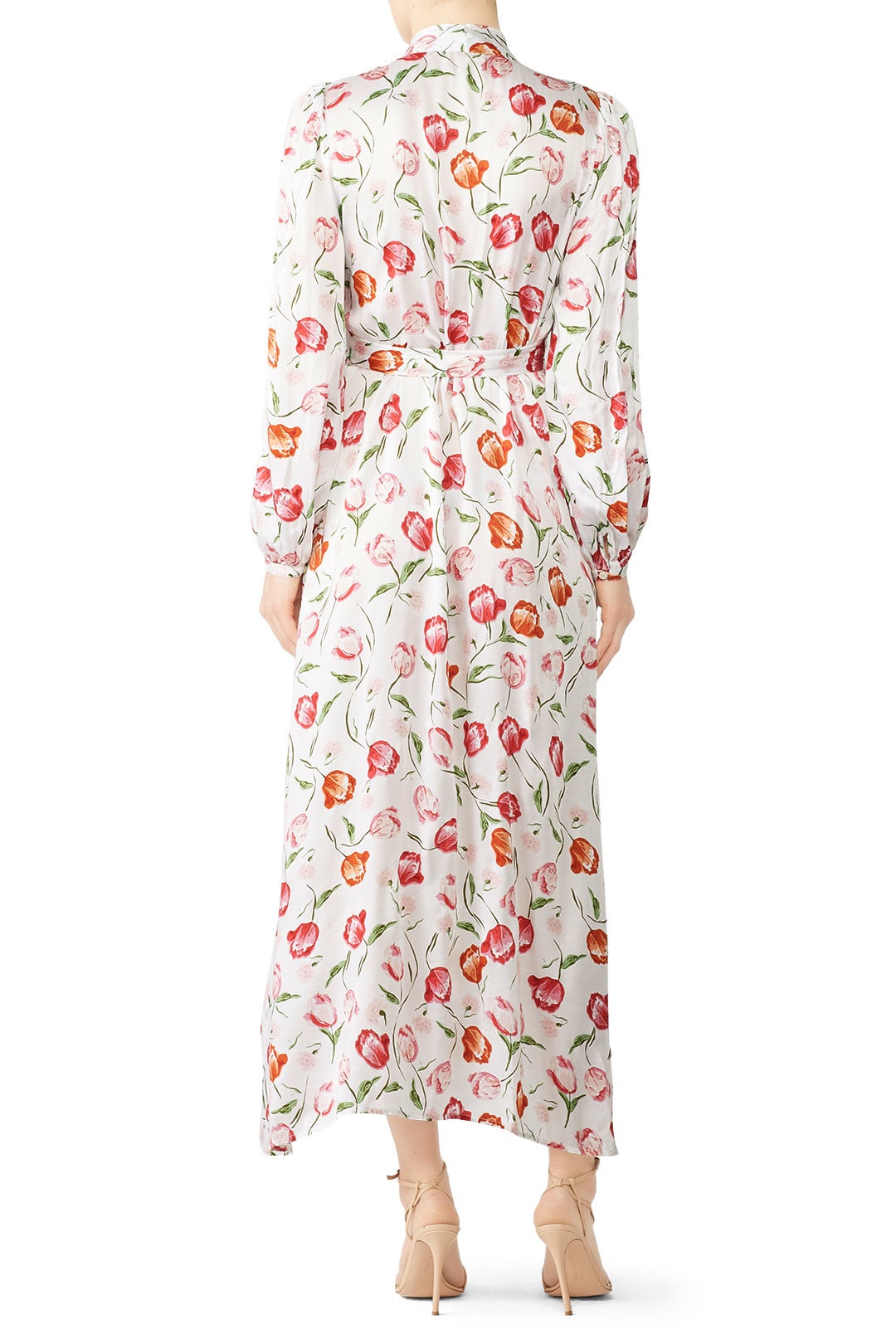Tulips Shiny Wrap Maxi by byTiMo 2
