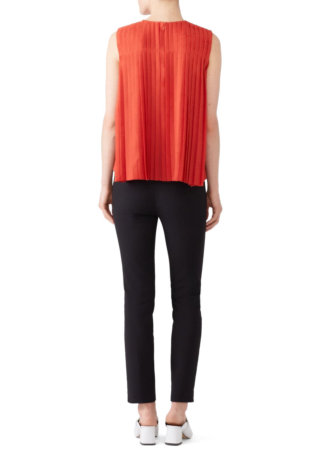 Pleated Shell Top by VINCE. 1
