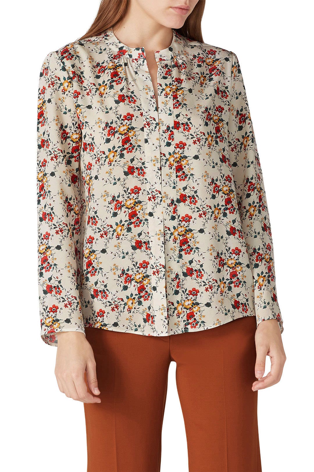 Floral Blouse by Derek Lam 10 Crosby x RTR 2