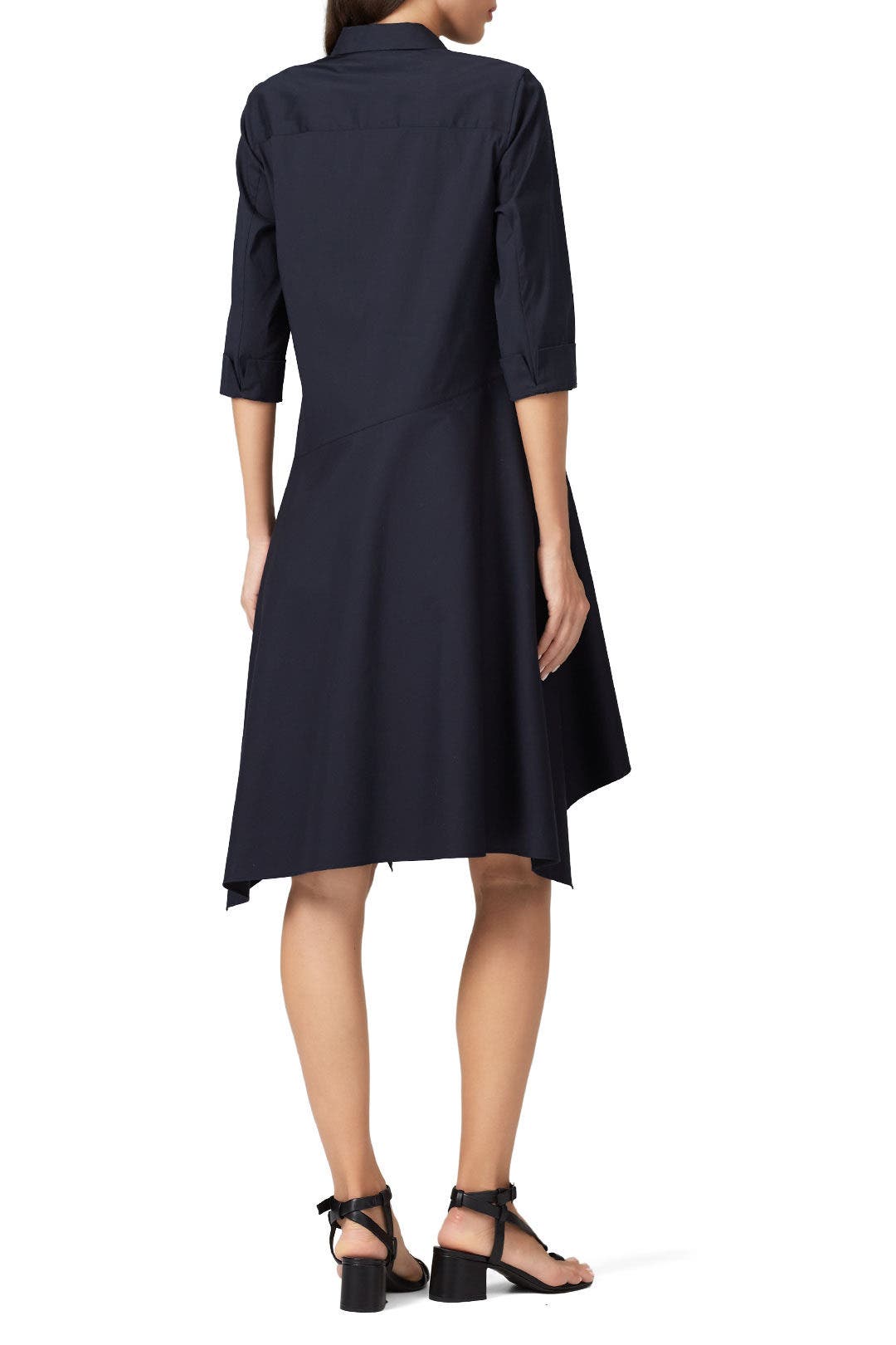 Rizzo Asymmetrical Dress by Lafayette 148 New York 2