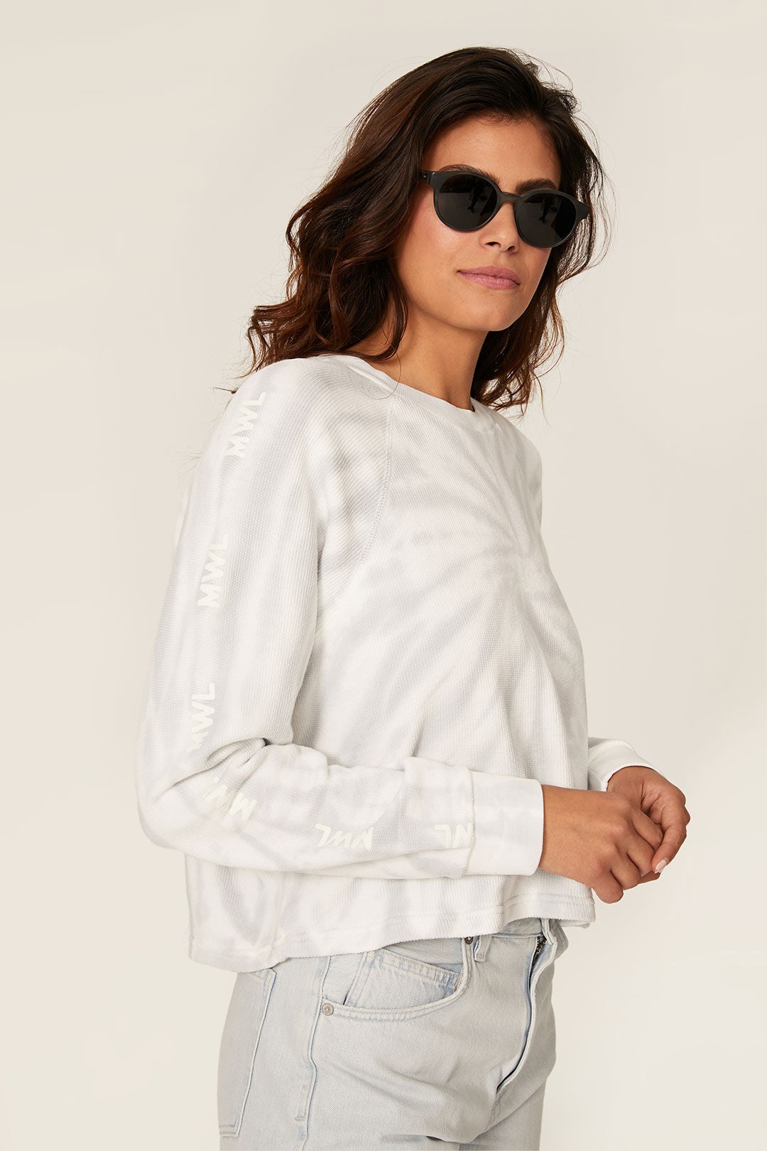 Shrunken Tie Dye Sweatshirt by Madewell 1