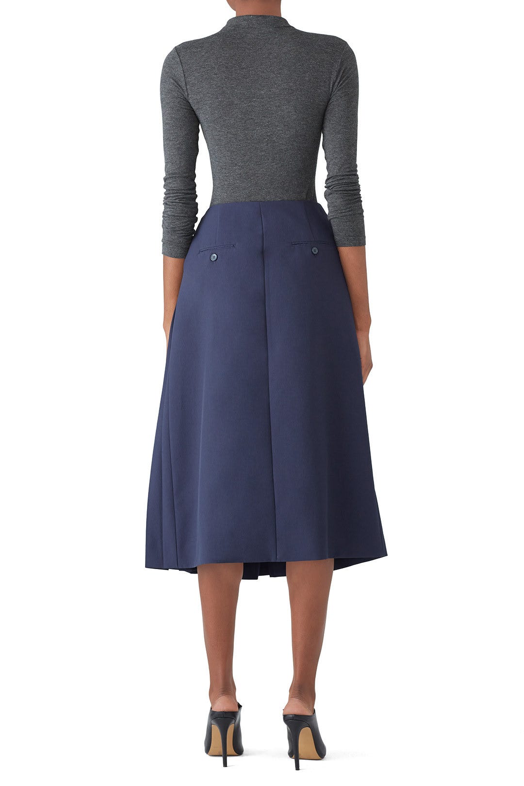 Japanese Canvas Skirt by Carven 1