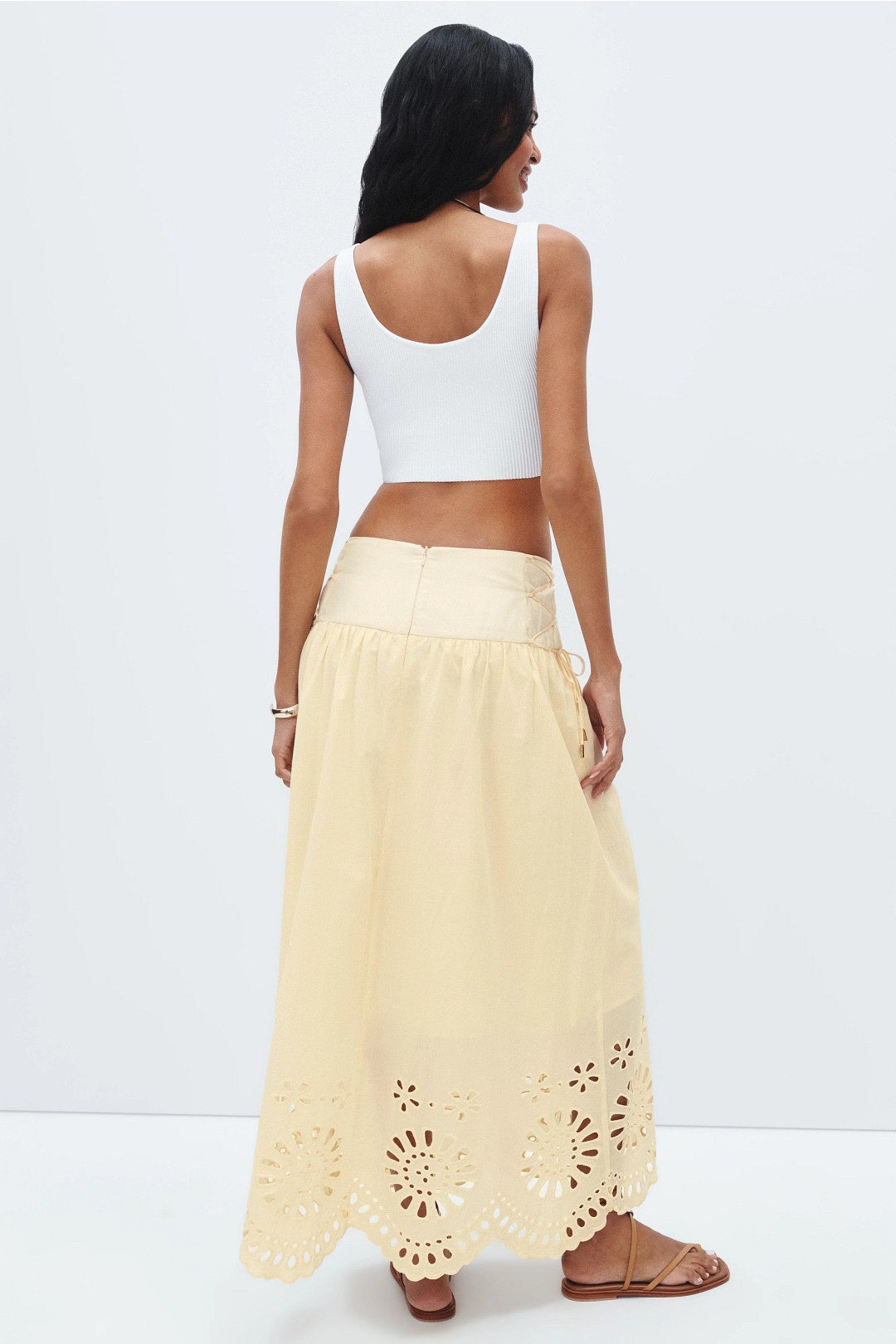 Laser Cut Skirt by Dress To 2