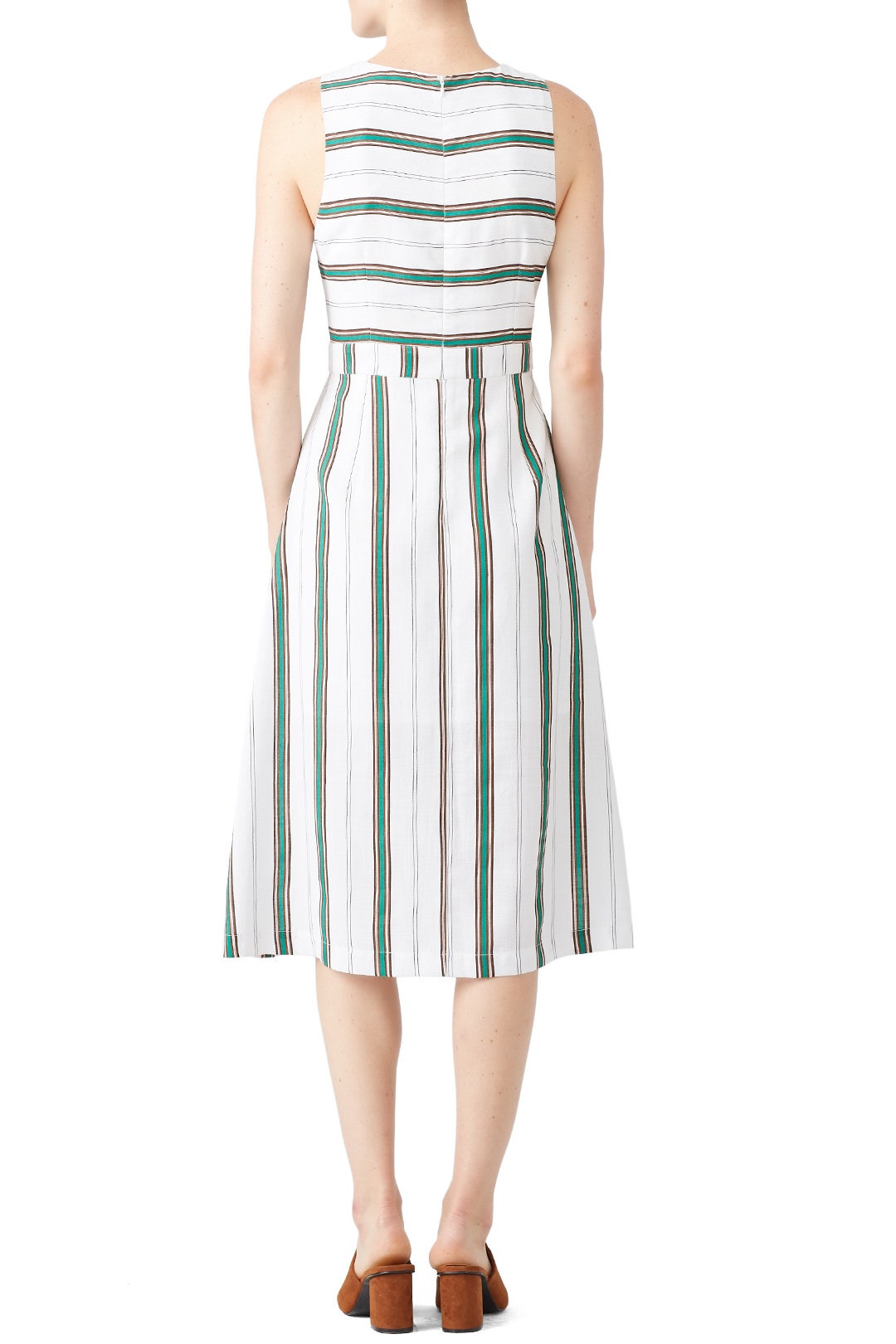 Button Front Midi Dress by J.O.A. 2