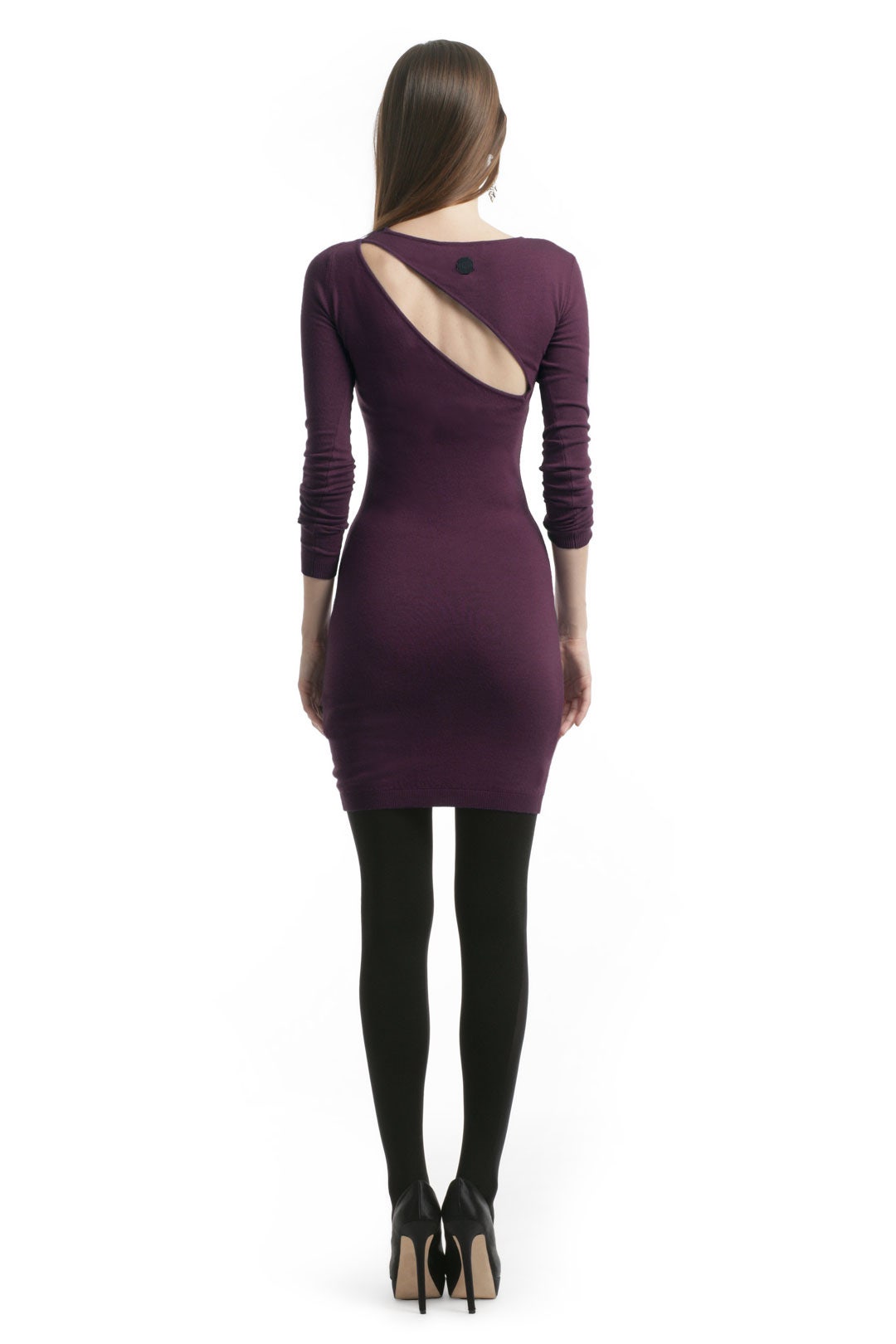 Cranberry Cut Out Sheath by Versus by Versace 1