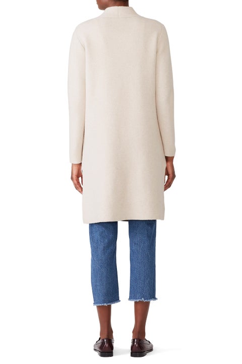Drew Cover Up Duster in Cream main image 0