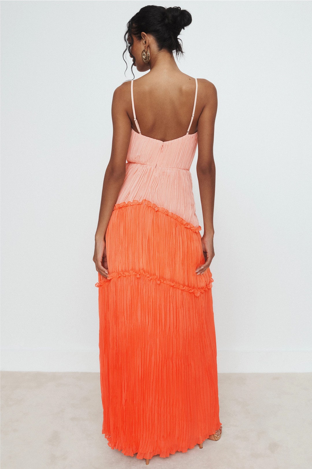 Keaton Plisse Gown by Dress The Population 2