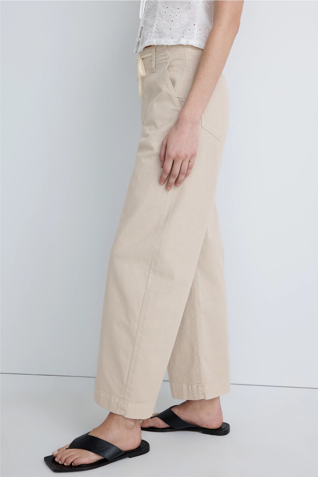 Arellia Barrel Tie Ankle Jeans by PAIGE 2