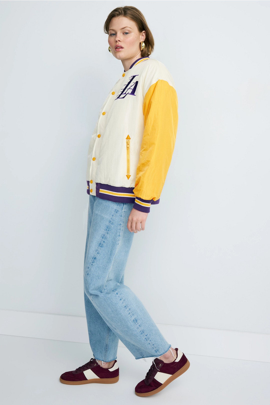 Lakers Bomber Jacket by Terez 1