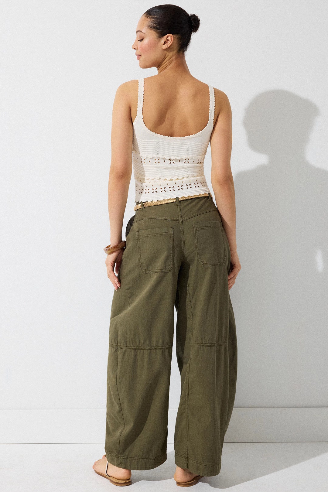 Esme Eyelet Knit Tank Top by Ulla Johnson 2
