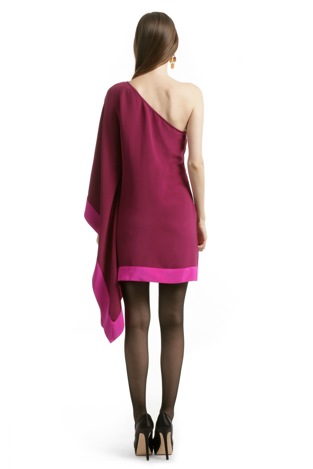 Pink Sapphire Poncho by Jay Godfrey 2