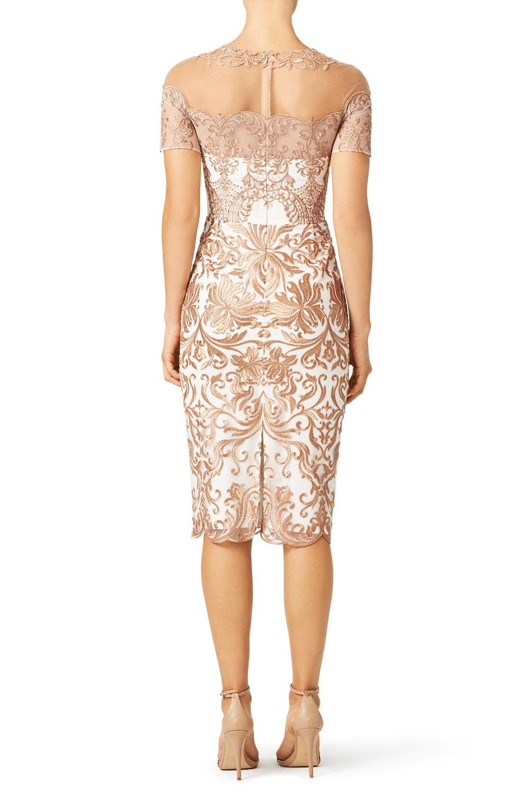 Metallic Jaipur Sheath by Marchesa Notte | Rent the Runway