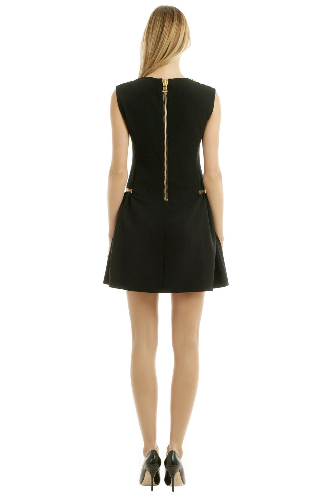 Chain To Zip Dress by Moschino 2