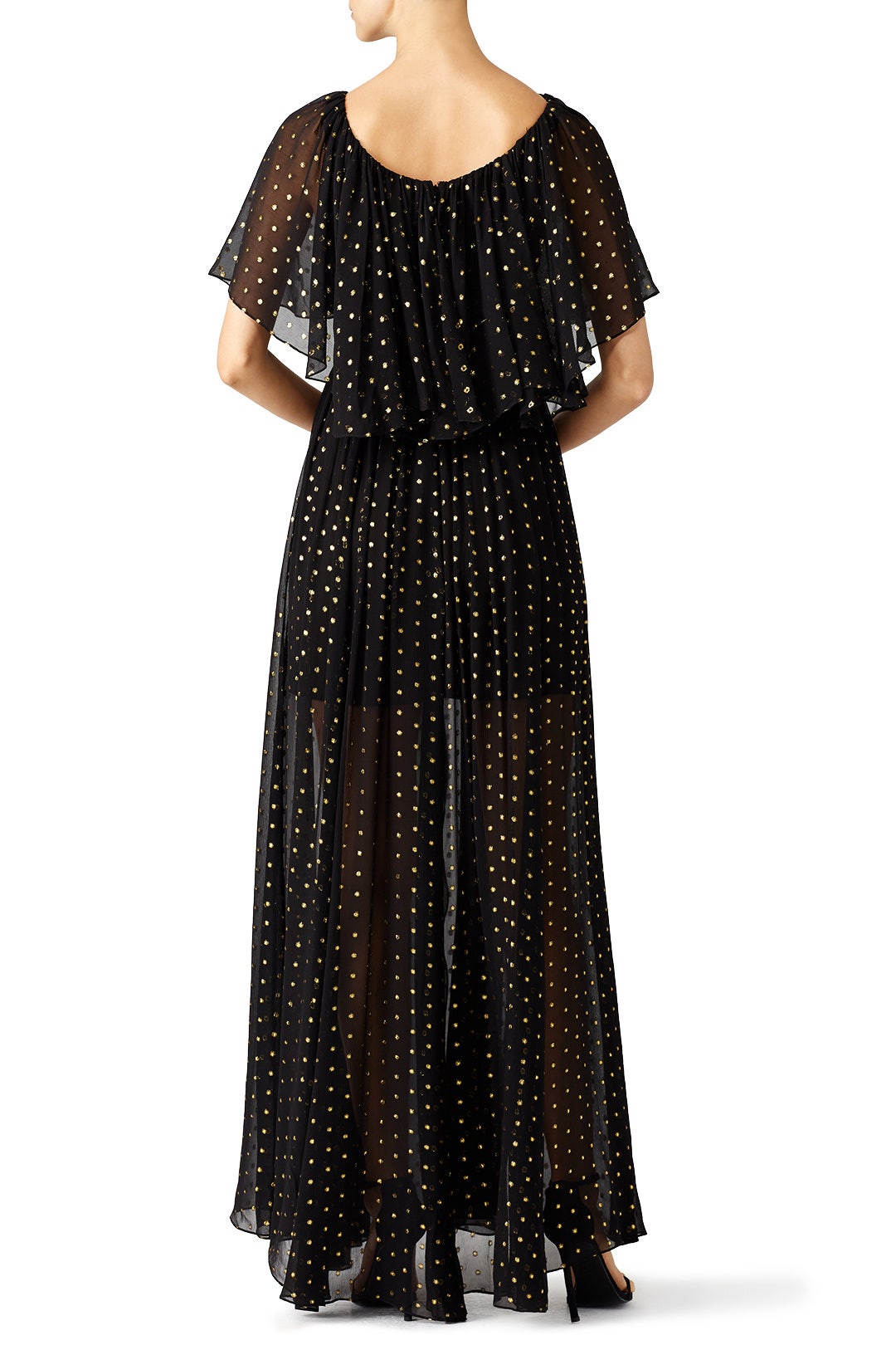 Gold Dot Ethereal Gown by Rebecca Minkoff 1