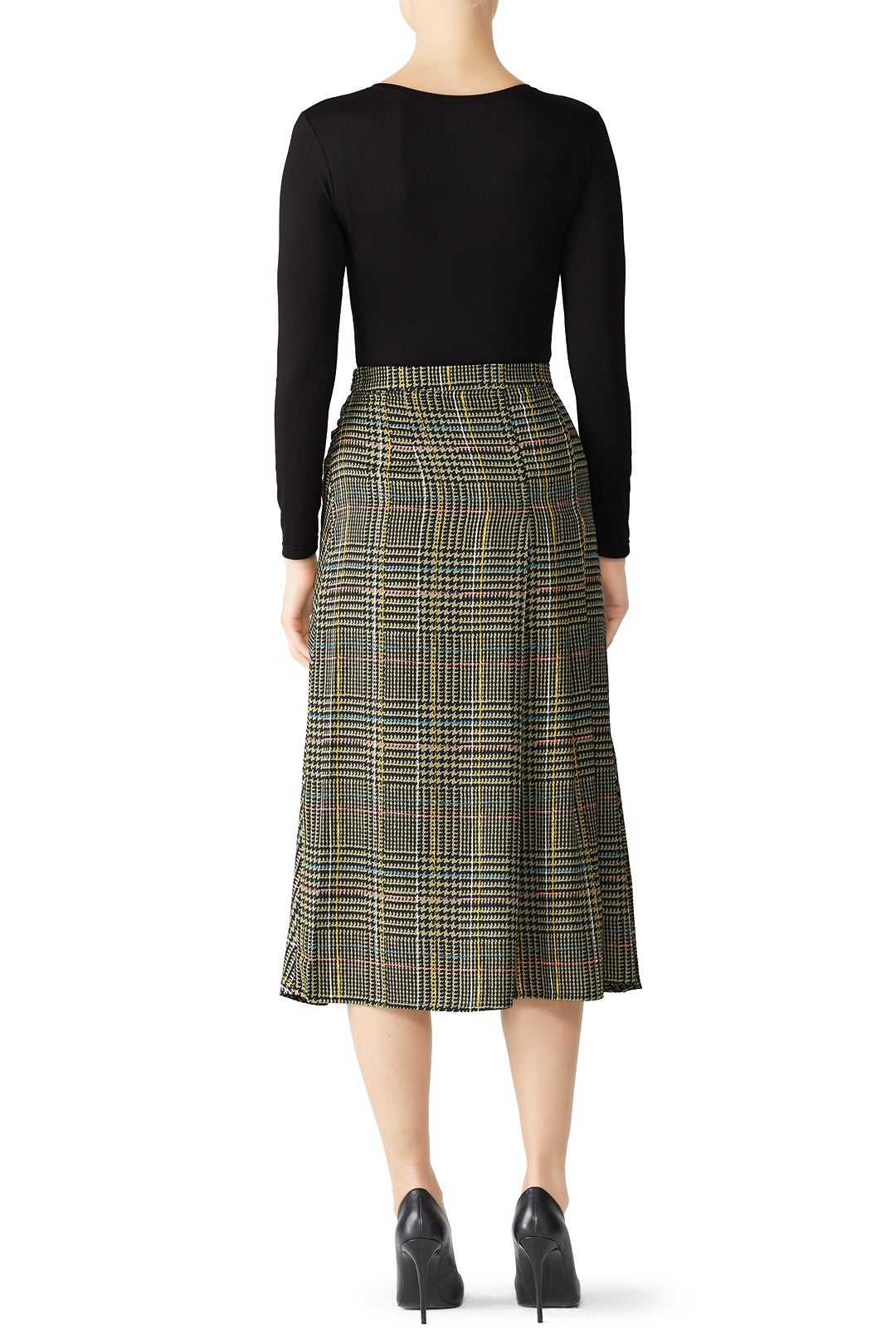 Plaid Marsha Midi Skirt by ASTR the Label 2
