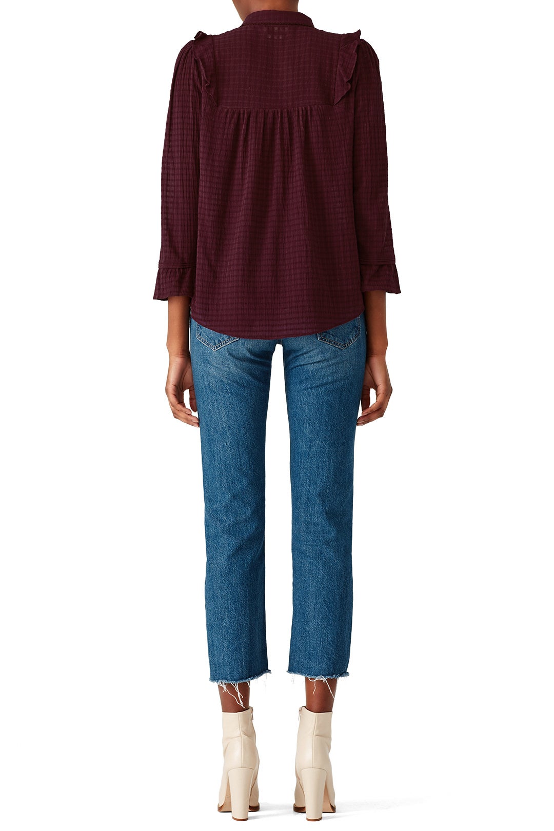 Bordeaux Cisco Top by ba&sh 1