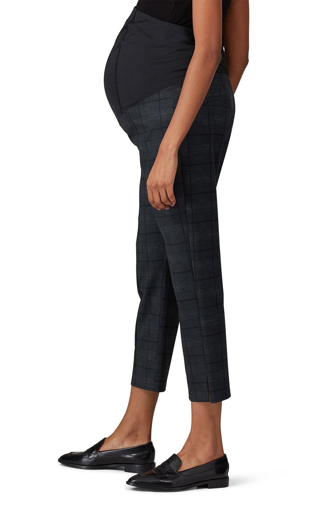 Plaid Maternity Pants by Ingrid & Isabel 1