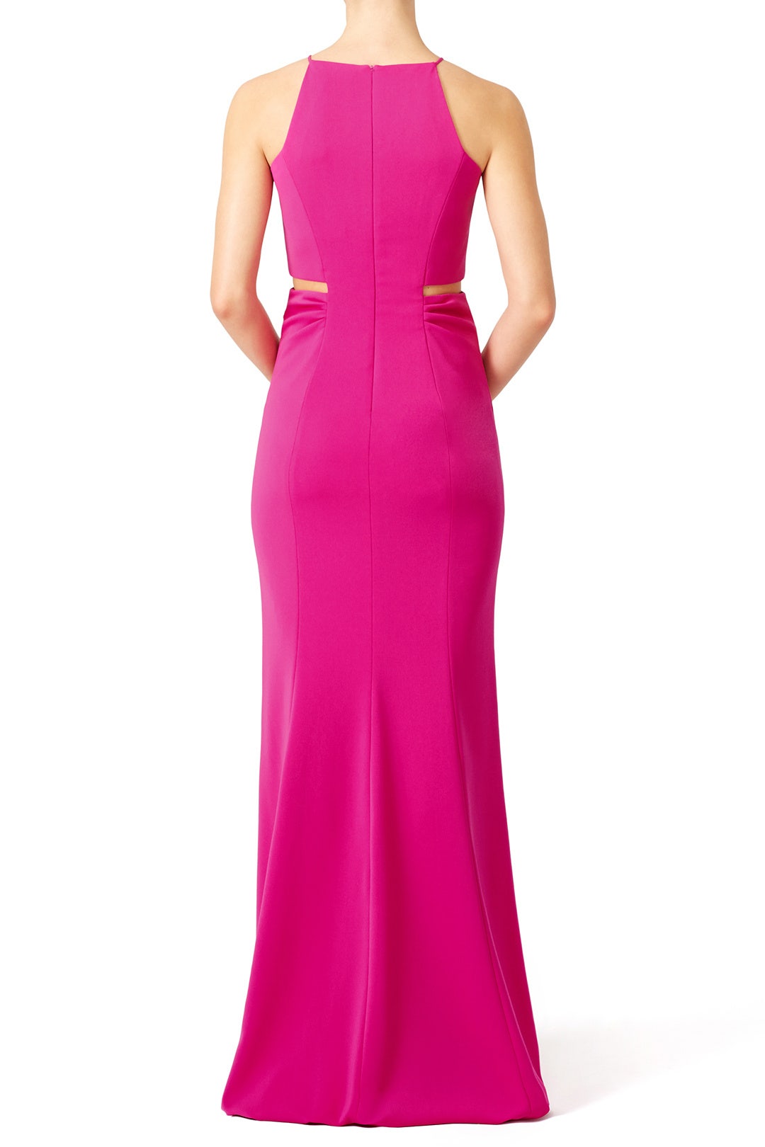 Pink Keena Gown by Badgley Mischka 1