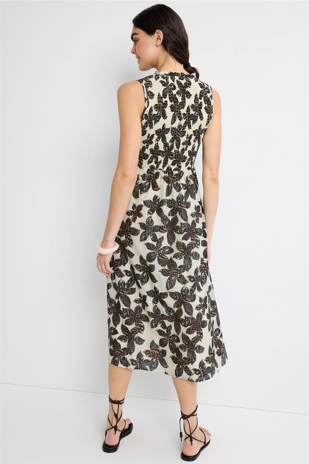 Mina Ink Press Dress by Caballero 2