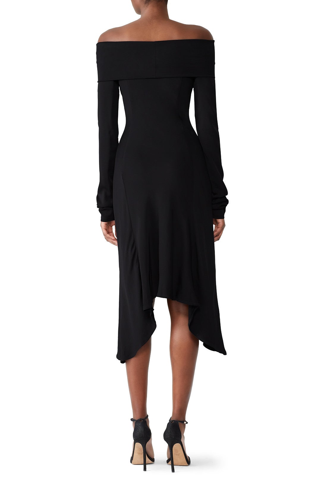 Black Off Shoulder Dress by Derek Lam 10 Crosby x RTR 2