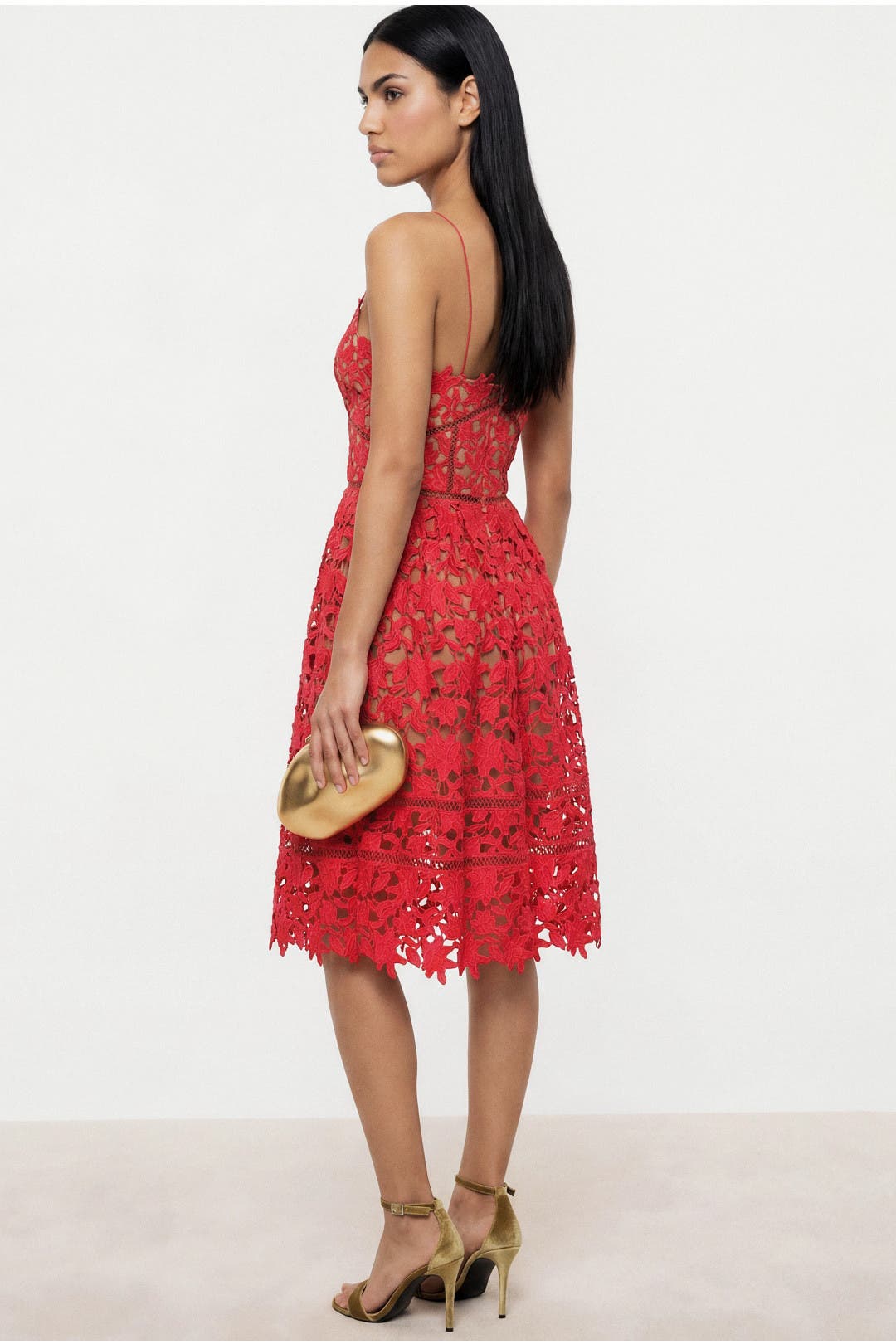 Hot Pink Azalea Dress by Self-Portrait | Rent the Runway