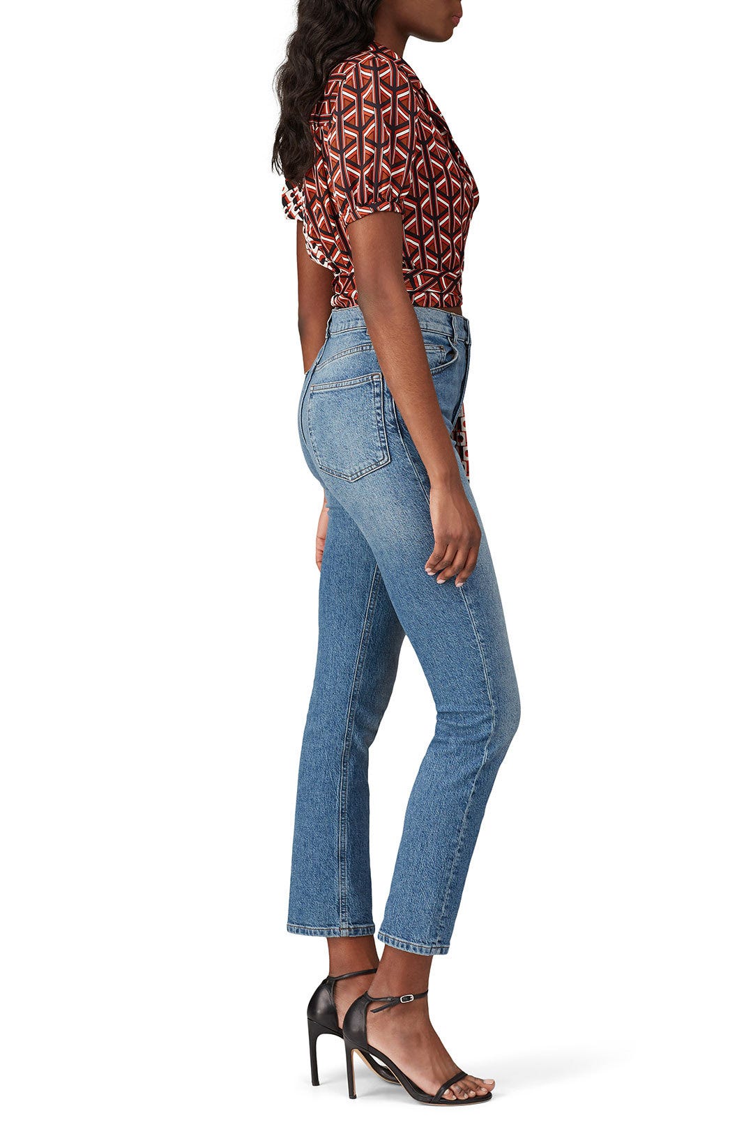 Indigo Top by Diane von Furstenberg 1