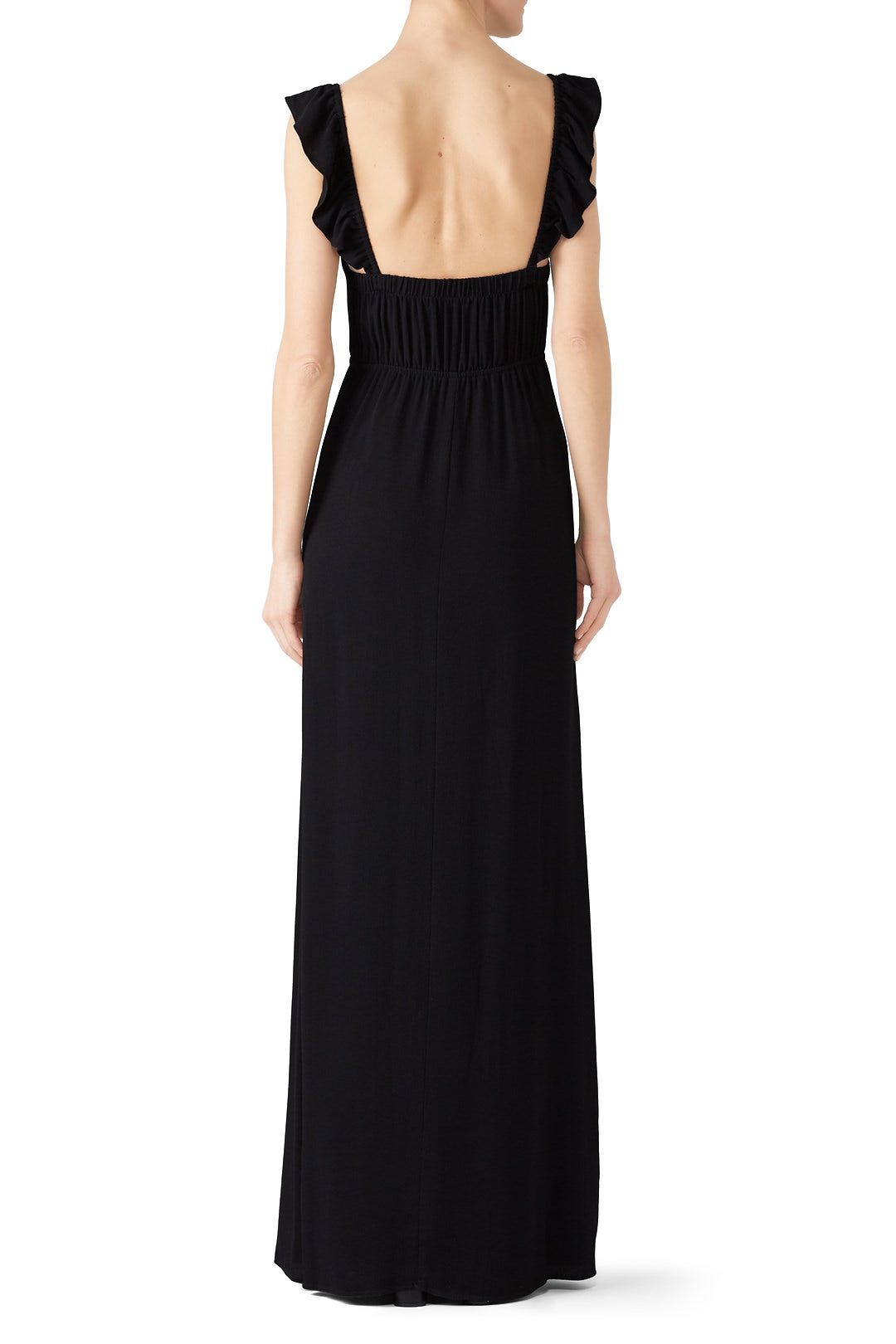 Black Bardot Maxi by Flynn Skye 1