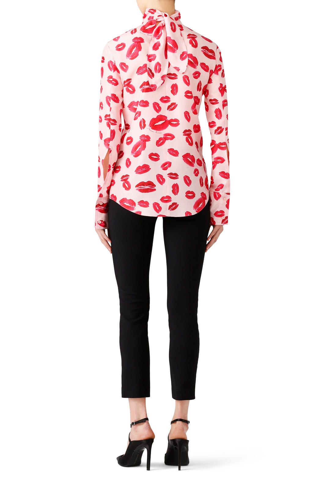 Lip Printed Zip Top by Nina Ricci 2