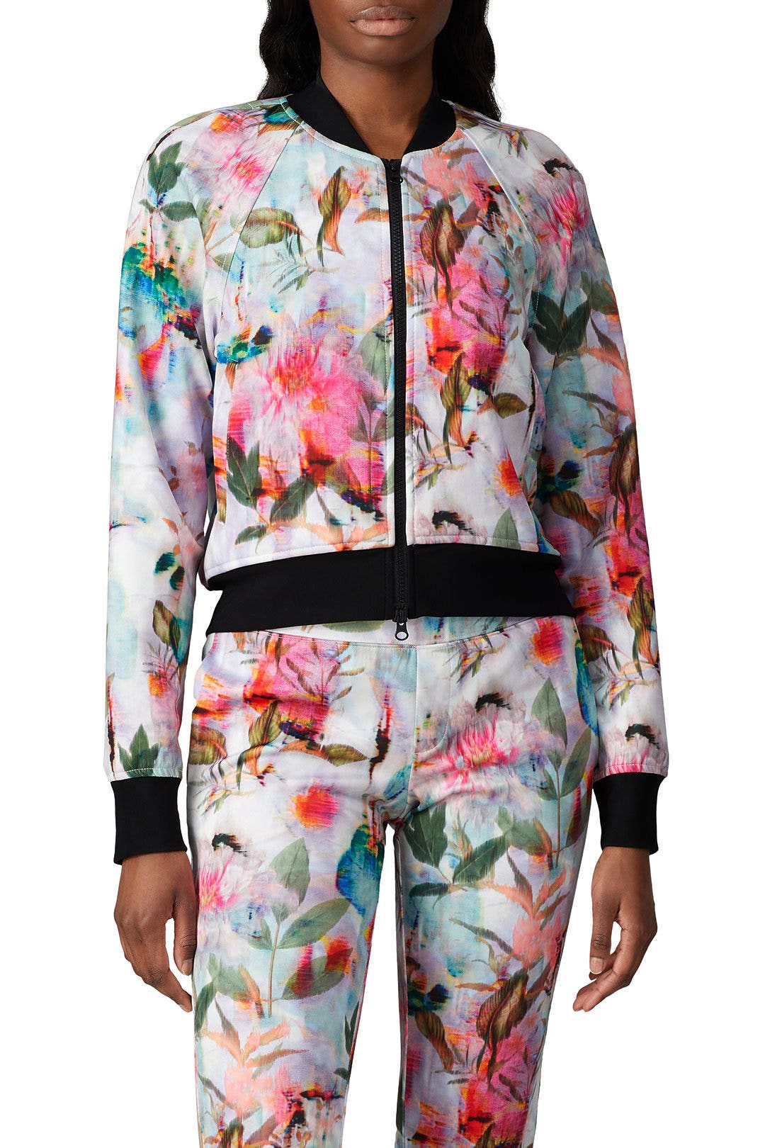 Floral Crop Jacket by Pam & Gela 1